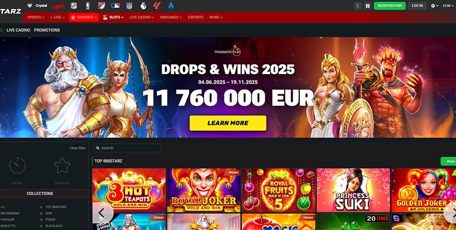 888Starz Online Casino Website Web Site 888Starz Casino Online