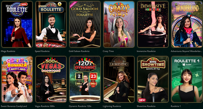 Live Casino Games at Cashed Cashed 2 Casino Live Games
