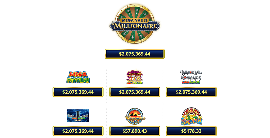 Jackpots at Casino Classic Canada ClassicCasino Jackpots
