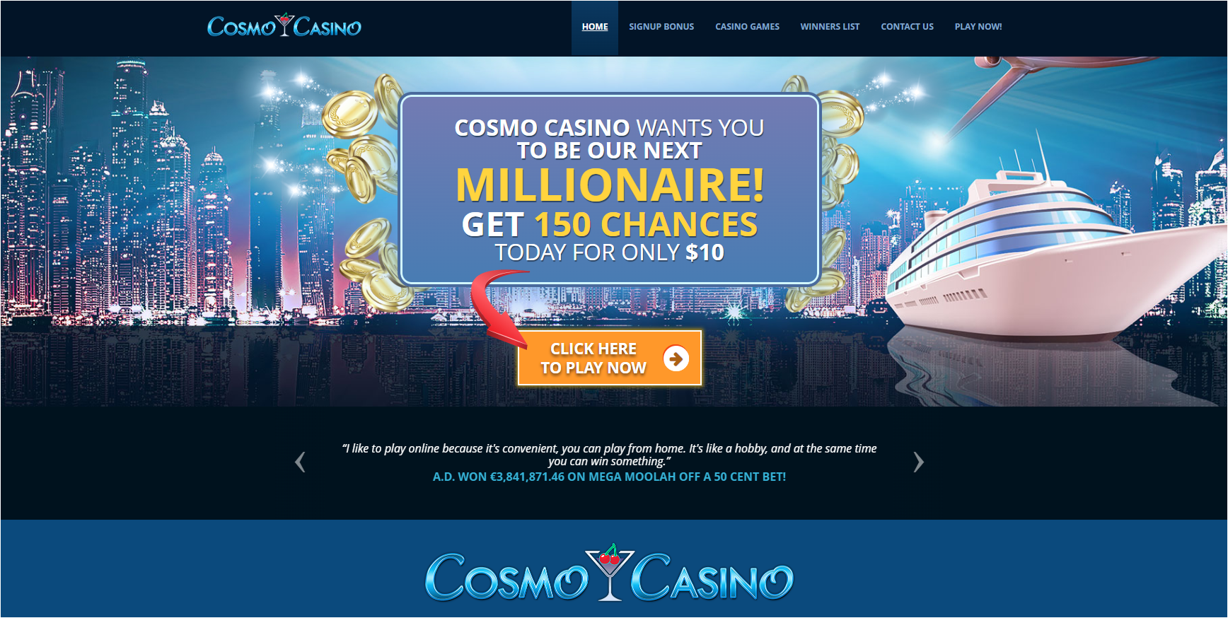 cosmo casino online review canada