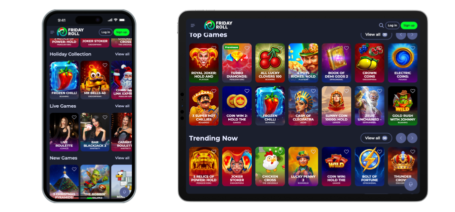 Friday.roll Mobile App