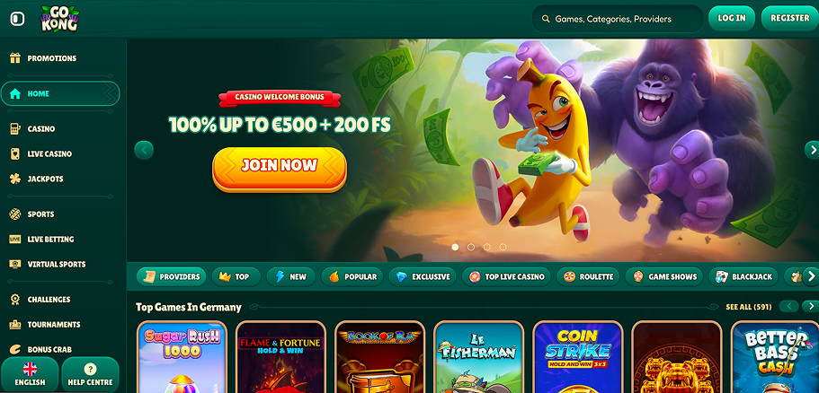 WebSite Go Kong Online Casino