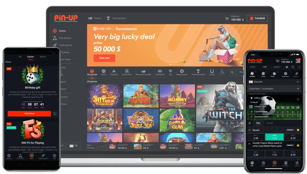 Mobile Version of Casino Online Pinup Pin Up App