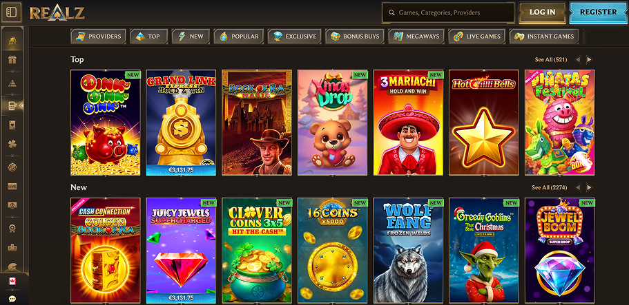 Reals Casino Games