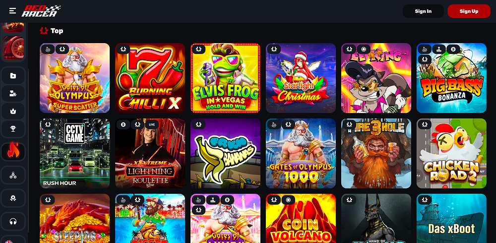 Casino Red Racer Best Slots List