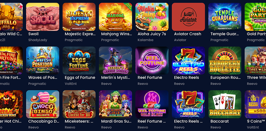 New Games at Roll Casino Online