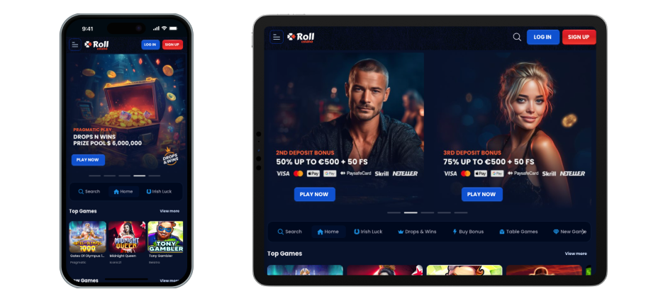 Mobile Roll Casino Online