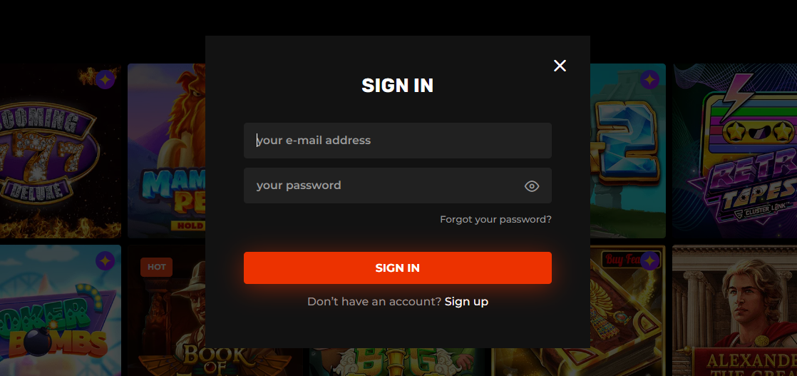 sign in account n1 casino