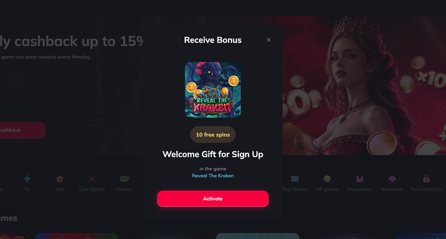 SpinEmpire Casino No Deposit Bonus