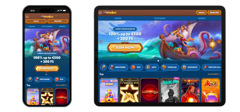 Mobile Version of Win-bay Casino Winbay Casino Mobile