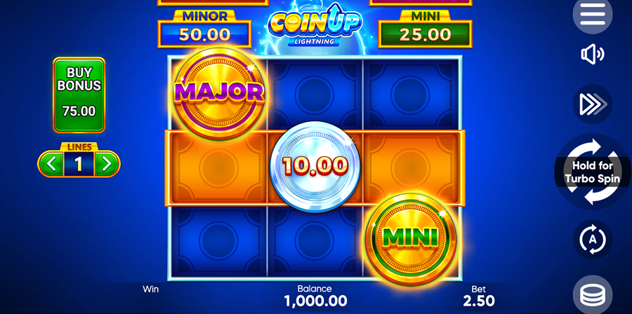 Casino Game Coin Up: Lightning Coin Up Lightning Slot